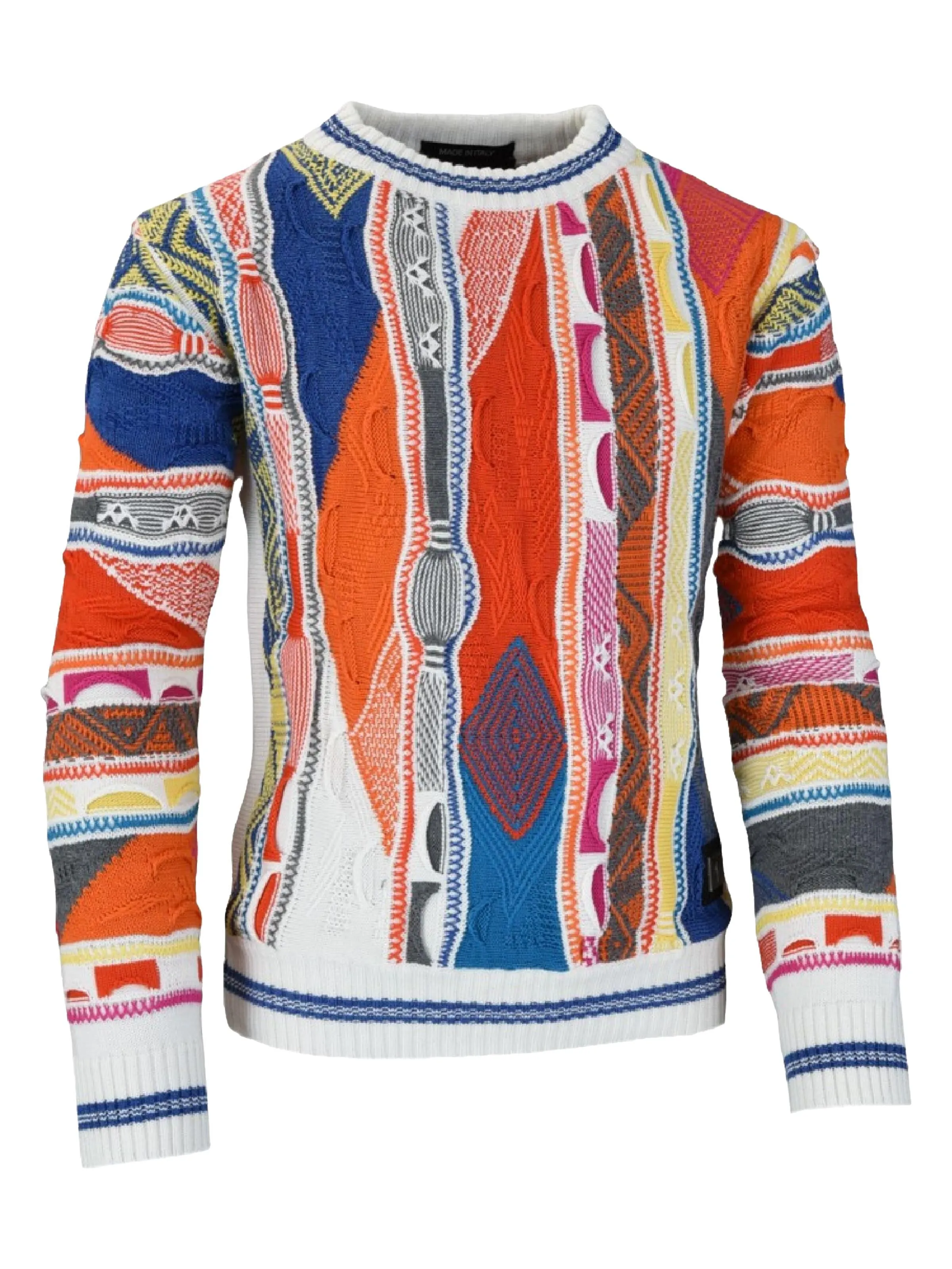 Bunter Strickpullover für Kinder