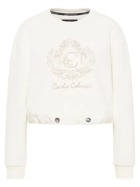 Cropped Oversize Sweatshirt