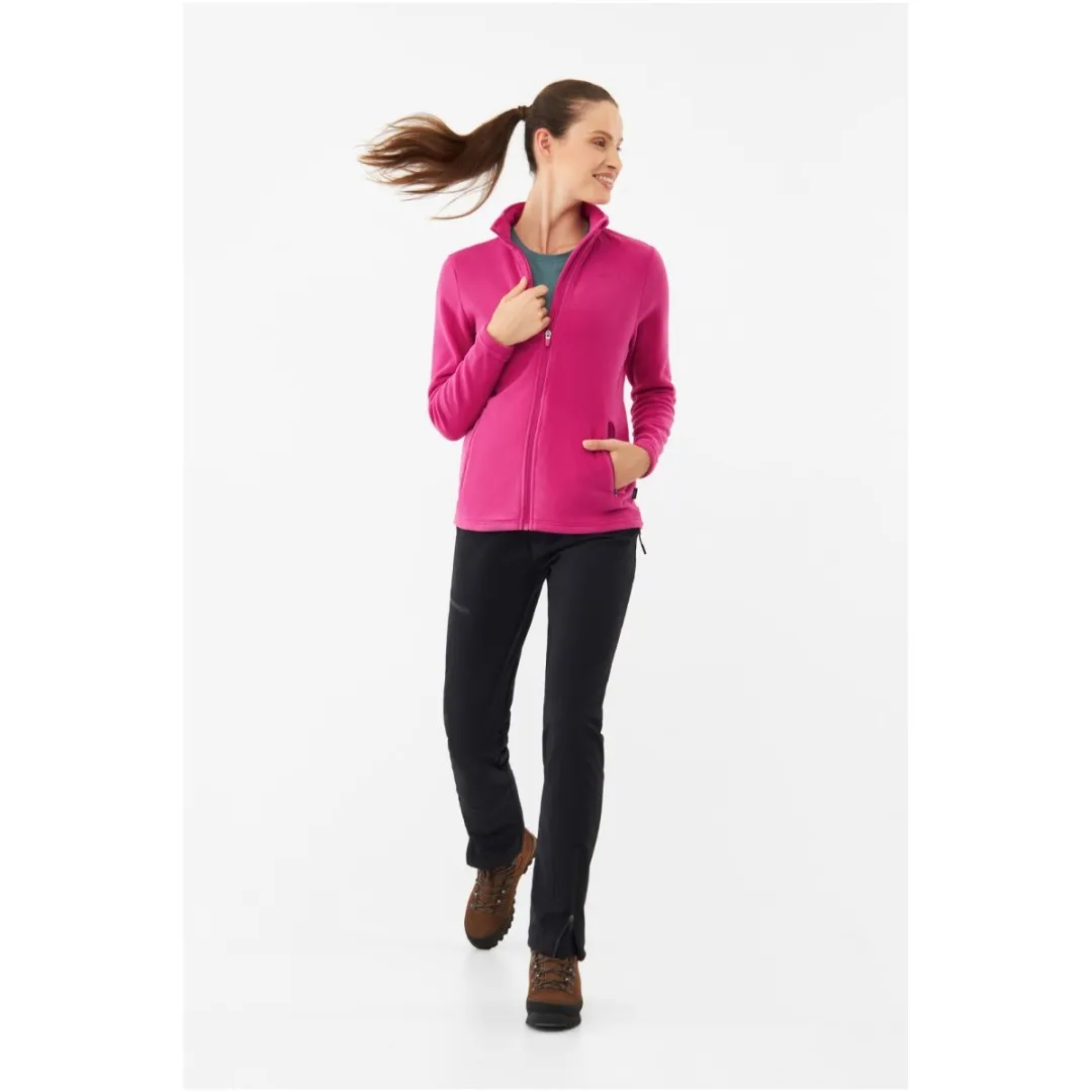 Damen-Fleece-Sweatshirt Tesero rosa S