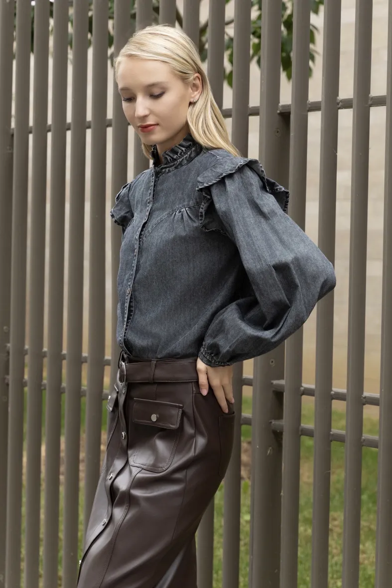 DENIM-HEMD