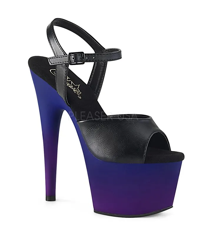 Extrem Plateau Heels ADORE-709BP- Blau/Lila online günstig kaufen