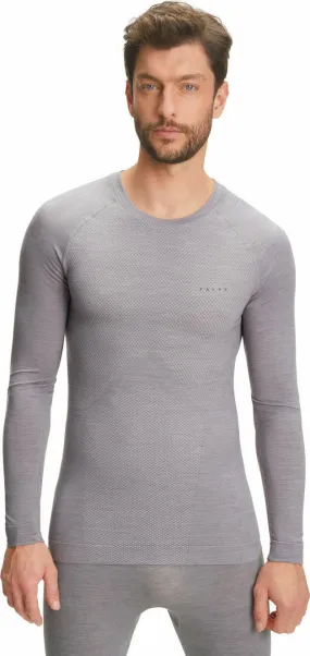 Falke Herren Langarmshirt Wool-tech Light - Herren Langlaufunterwäsche
