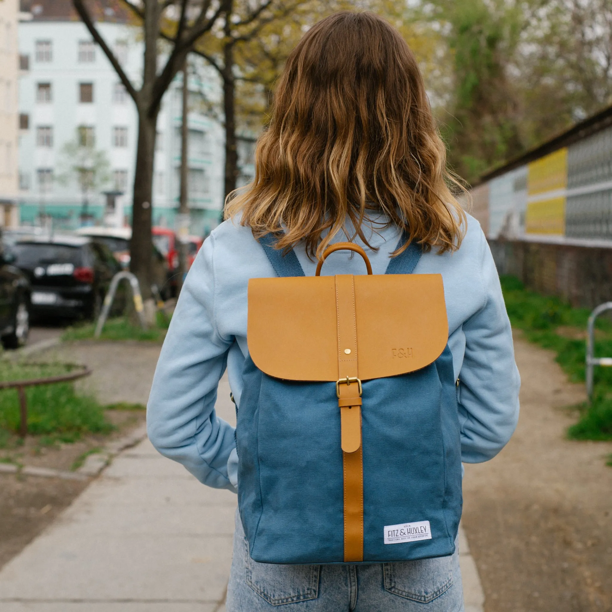 Fitz & Huxley Rucksack "SOLSTICE" Big jeans