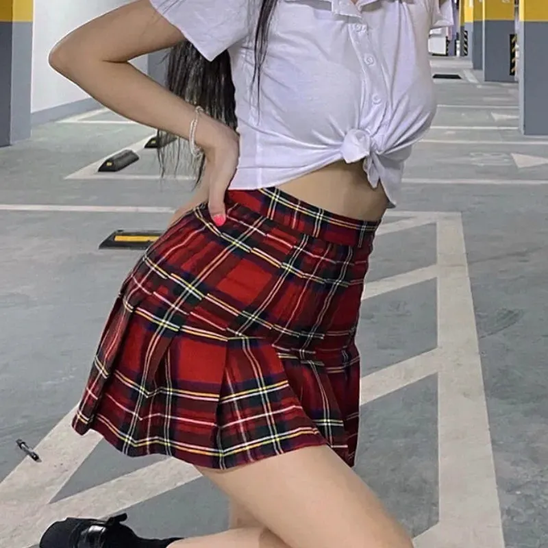 geplooide minirok