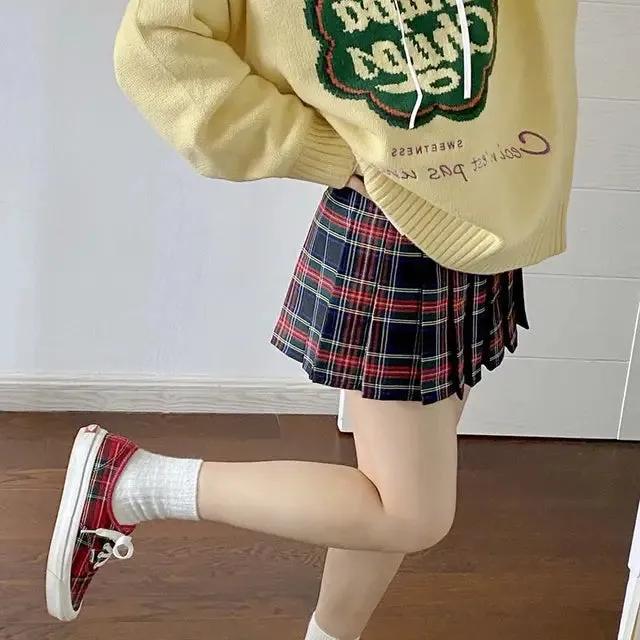 geplooide minirok