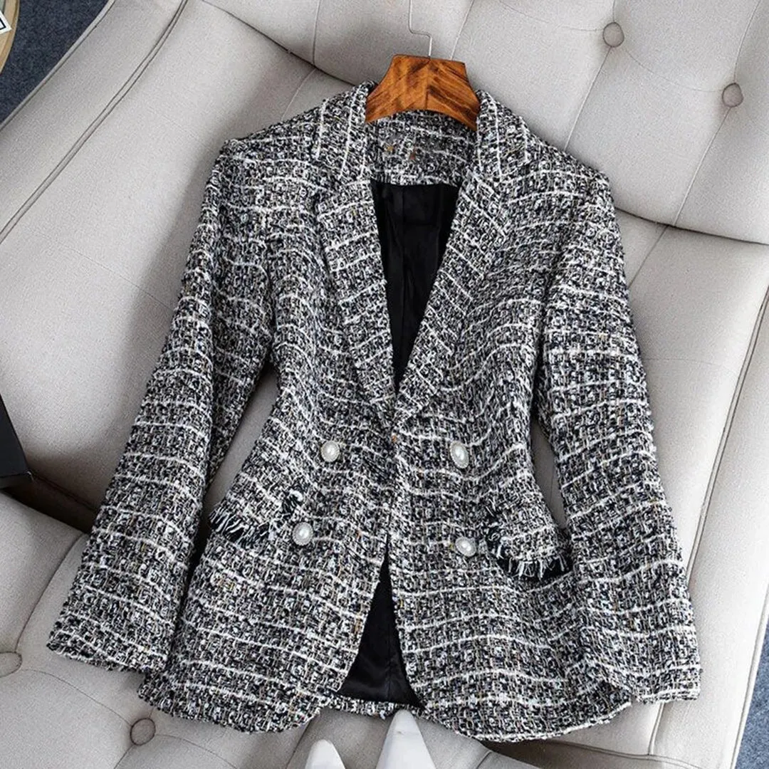 Heidi-Mode | Eleganter Blazer aus Tweed