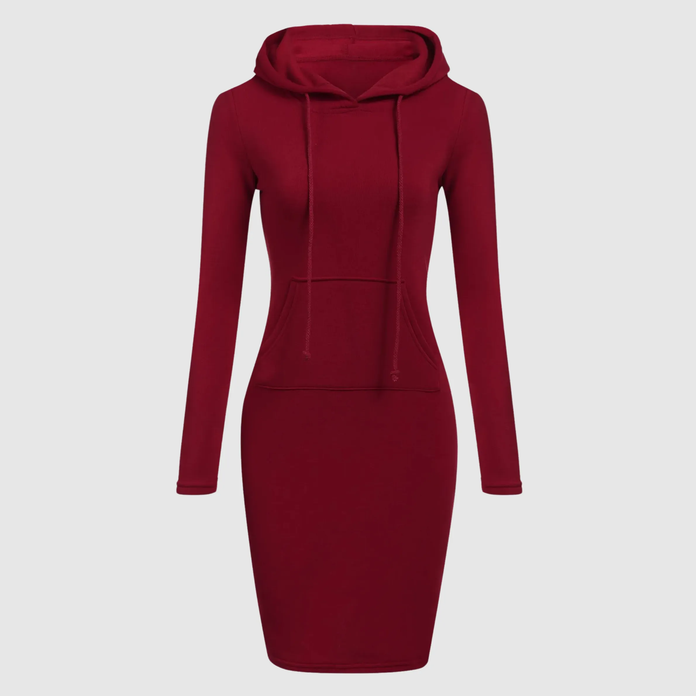Heidi-Mode | Kleid Mit Kapuze Und Langen Ärmeln