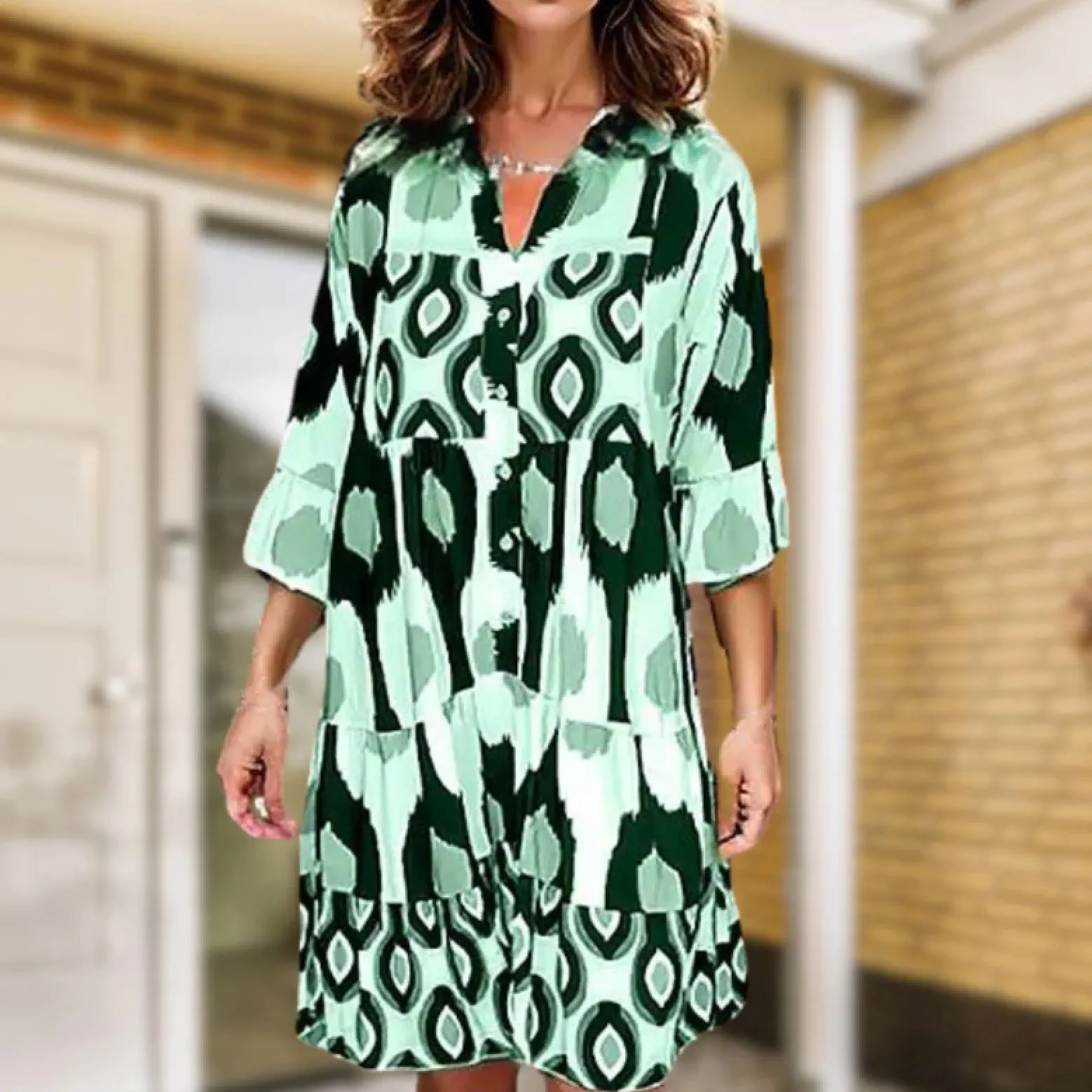 Heidi-Mode | Lässiges Midi-Kleid
