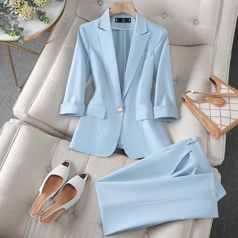Heidi-Mode | Schicker Damen-Blazer und Hosenanzug