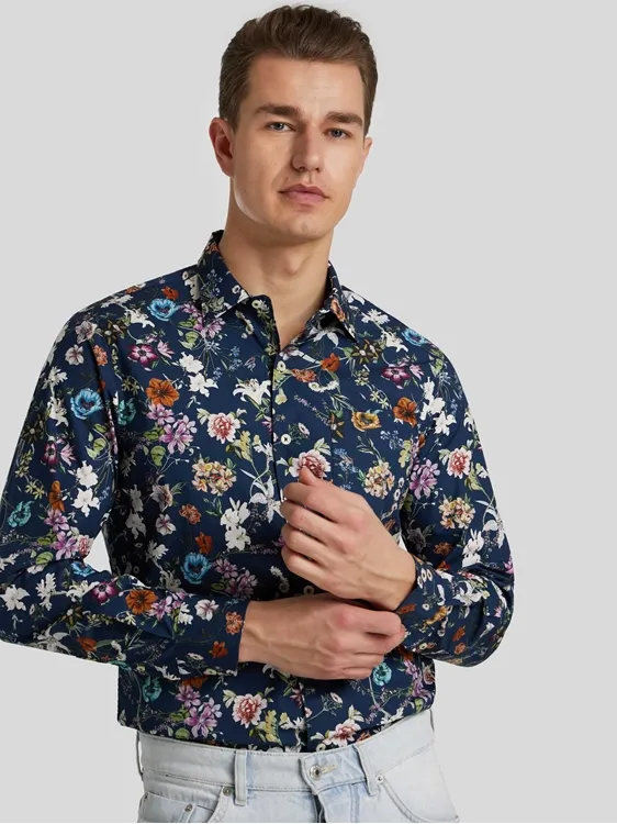 Hemd im Flower-Print