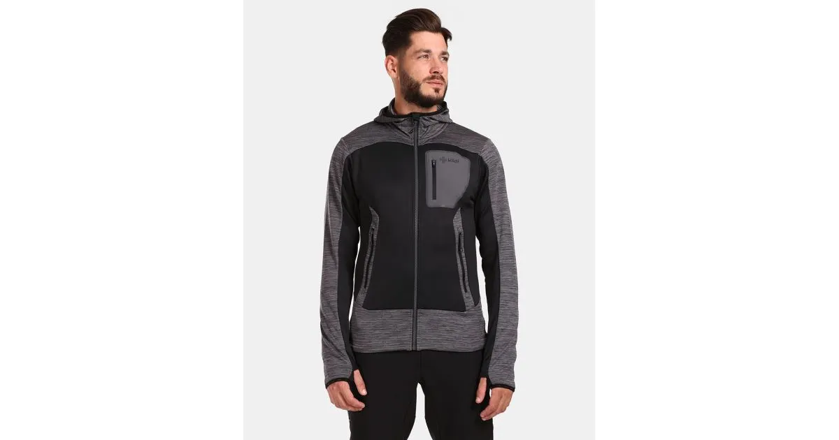 Herren-Stretch-Sweatshirt Kilpi FRENI-M dunkelgrau M