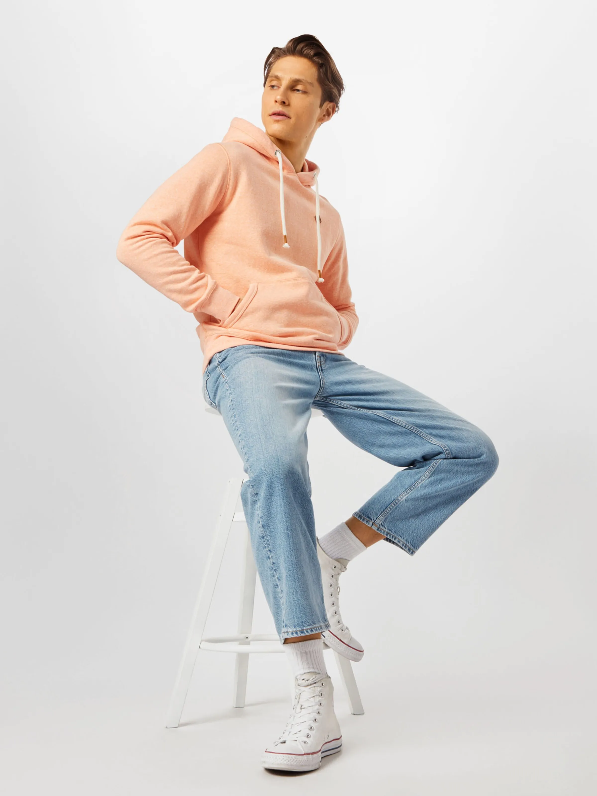 JACK & JONES Sweatshirt 'JORTons' in Apricot
