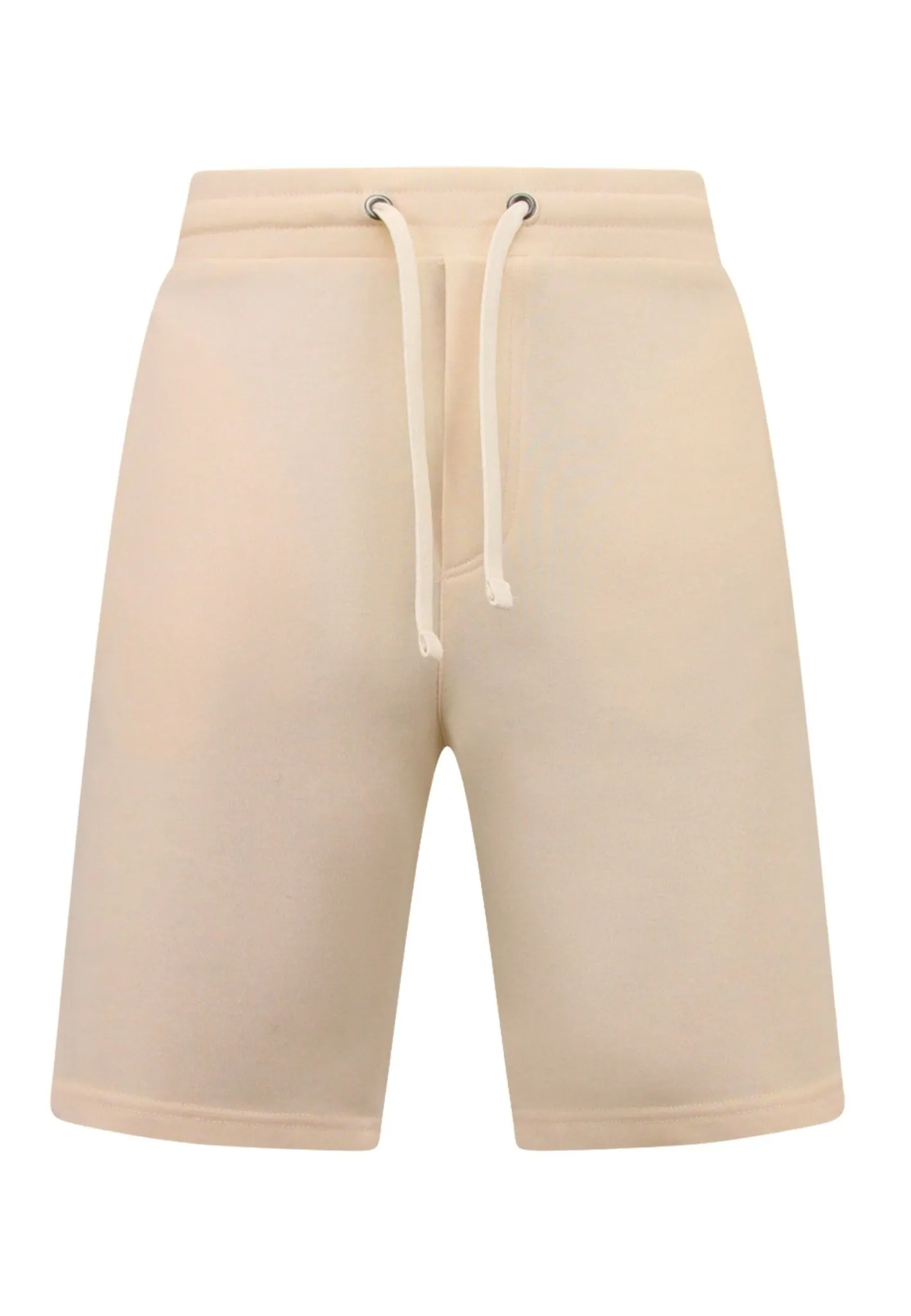 Jogging Stoff Kurze Hose Männer - Beige