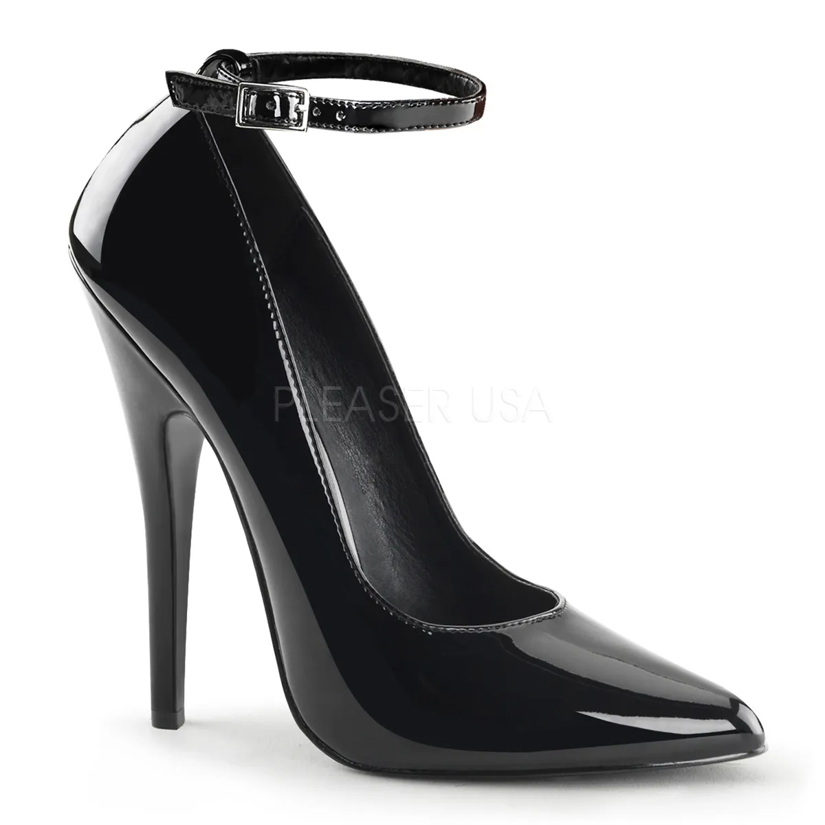 Lack High Heels schwarz DOMINA-431 Sale