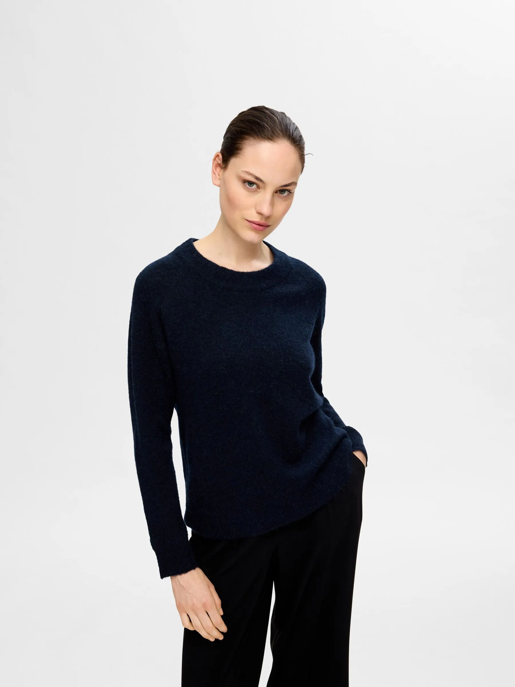 LANGÄRMELIGER STRICKPULLOVER