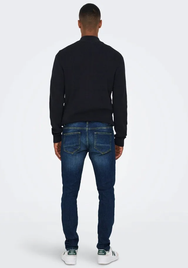 ONLY & SONS Slim-fit-Jeans »ONSLOOM SLIM D. BLUE 7777 DNM JEANS OT«