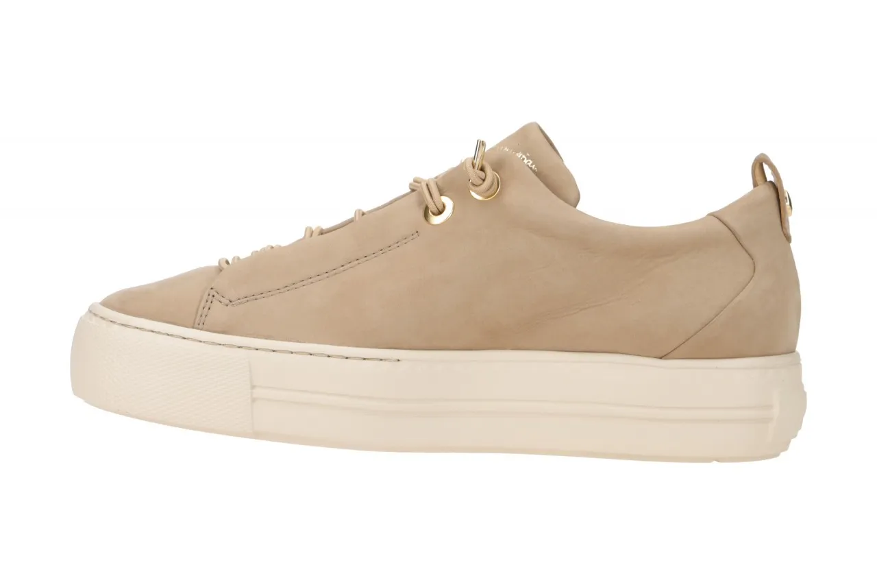 Paul Green Sneaker Schuhe braun alpaca Nubuck 5017