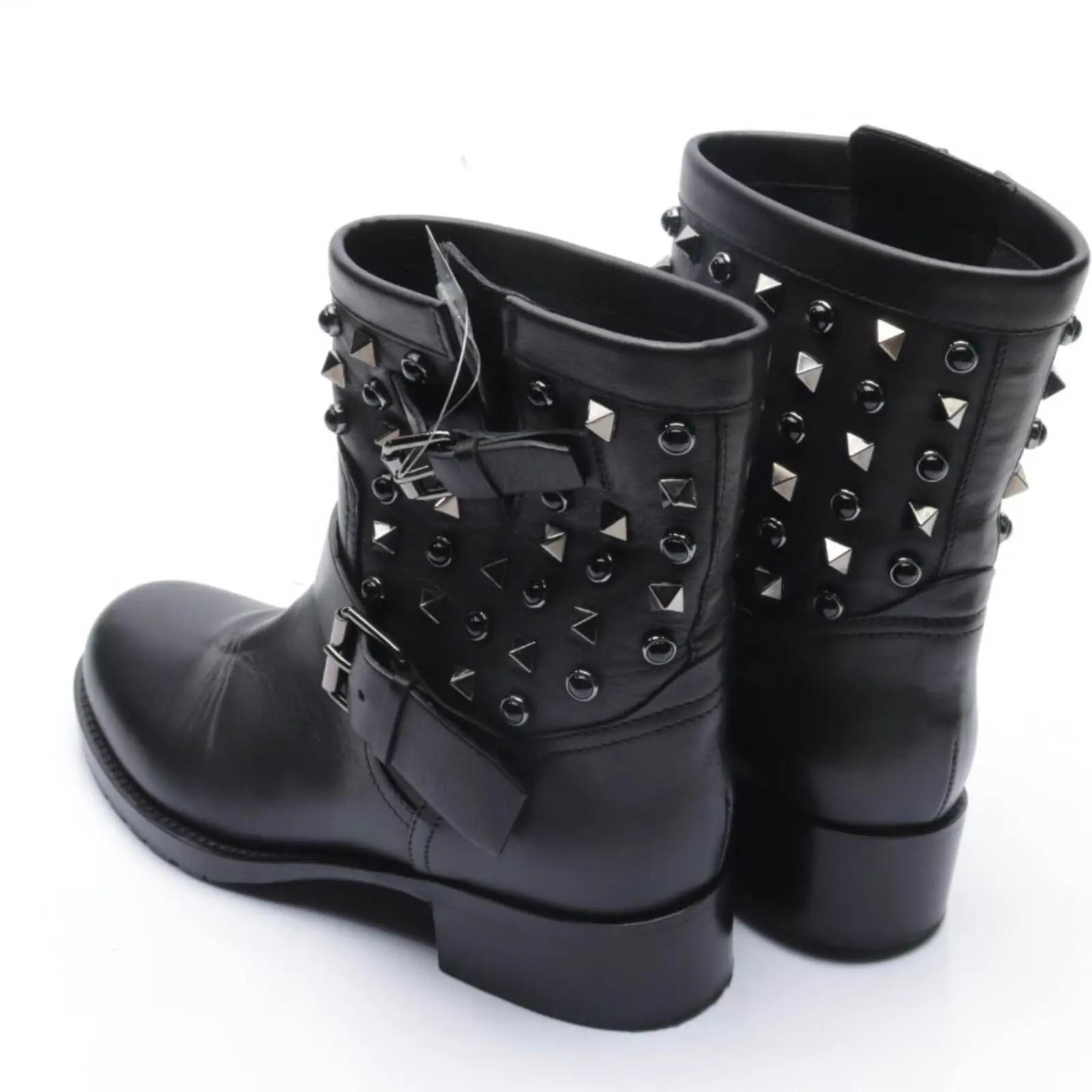 Rockstud Biker Boots EUR 35,5 Schwarz