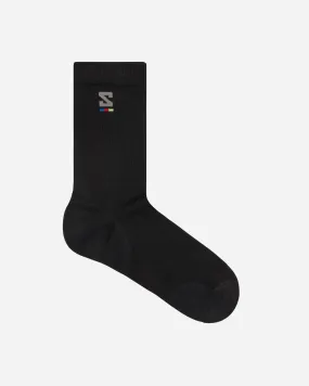  Salomon Sunday Smart Crew Socks Black LC2163300