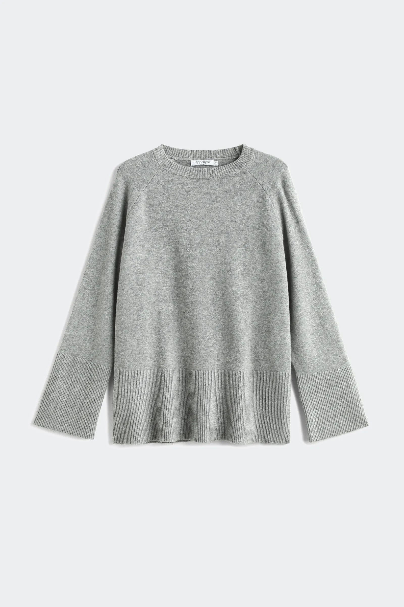 Set aus Feinstrickpullover und Hose