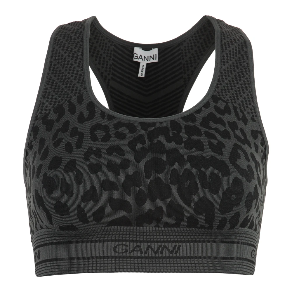 Sportliches Leopard Tanktop