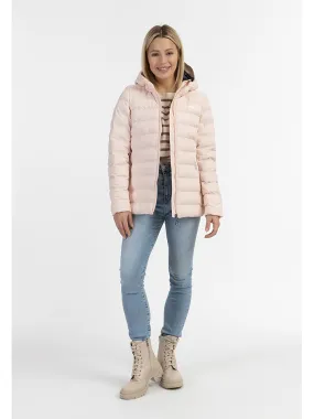Steppjacke in Rosa
