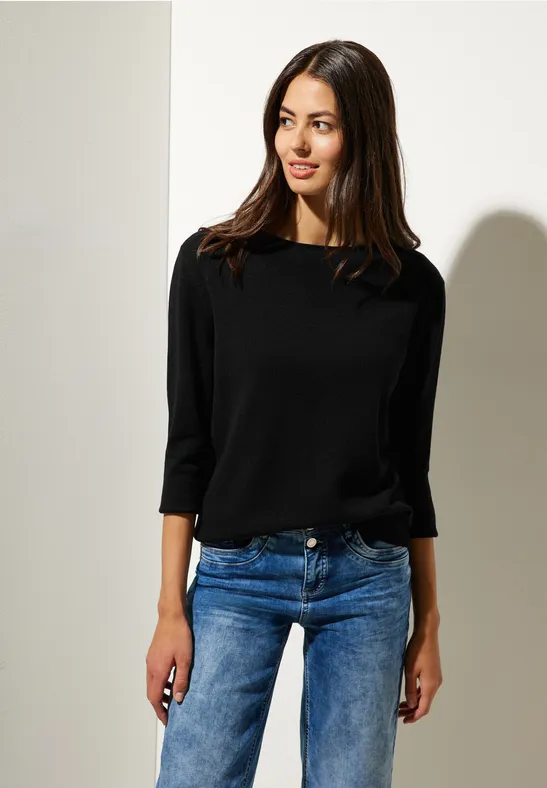 Street One Strickpullover mit U-Boot 