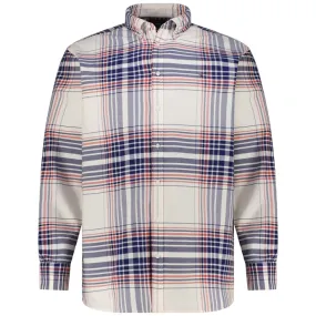 Tommy Hilfiger Freizeithemd aus Baumwolle, blau/weiß 